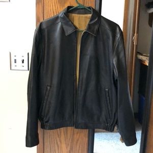 Men’s Reversible leather Coat
